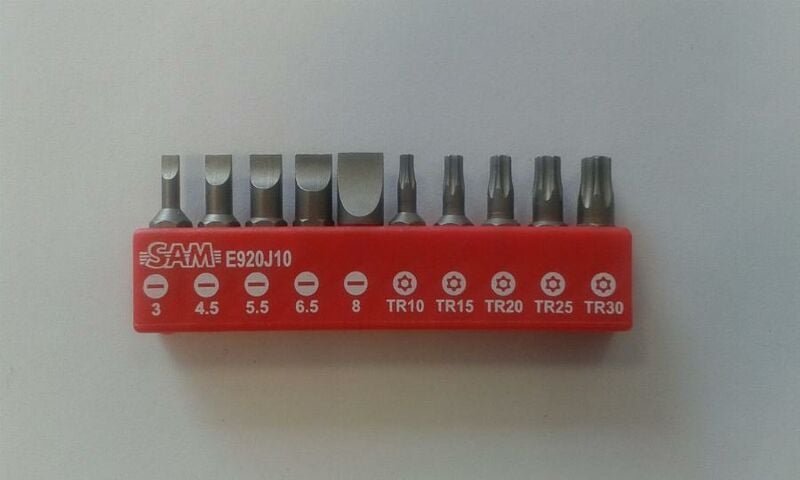 E-920j10 Satz Schraubenzieher fte+txr sam - E920J10