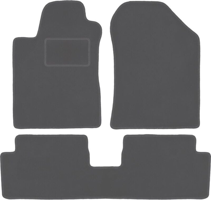 Graphit-Fußmatten für: Toyota Corolla Verso II Minivan (2004-2009)