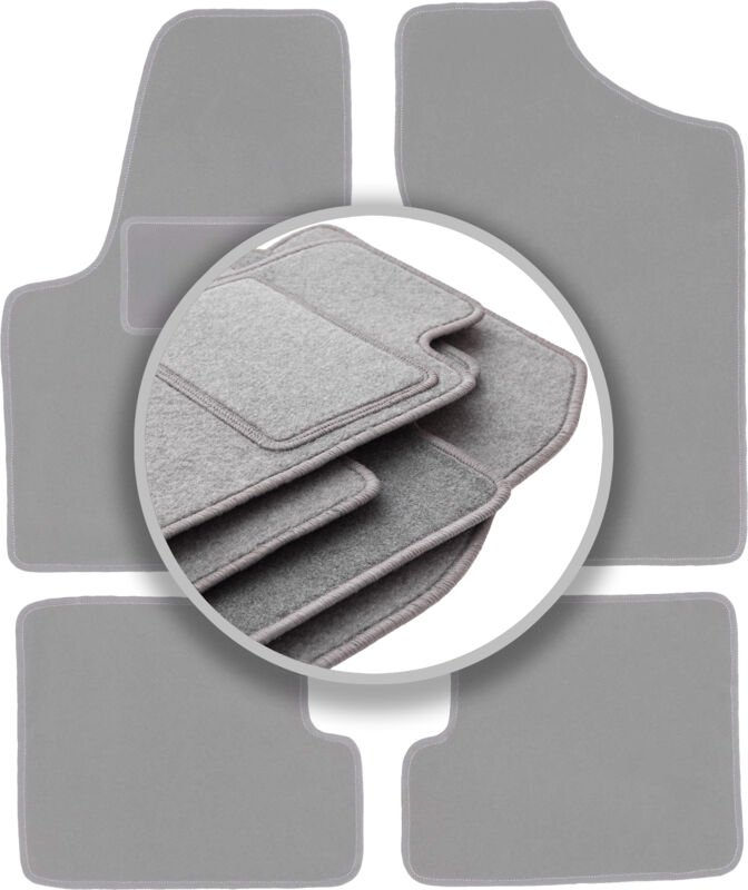 Graue Automatten für: Fiat Seicento Fließheck (1998-2010)