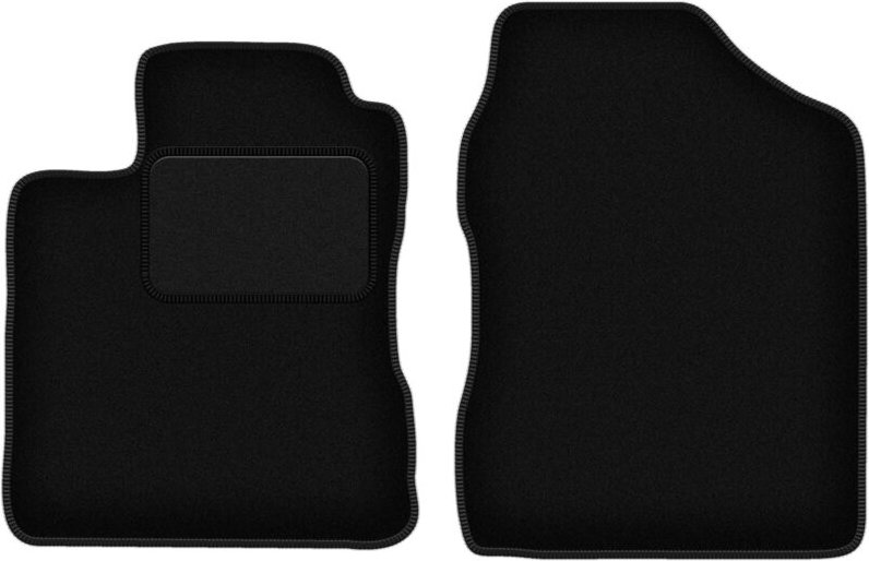 Vordere Matten schwarz für: Daihatsu Cuore VI Fließheck (2003-2007)