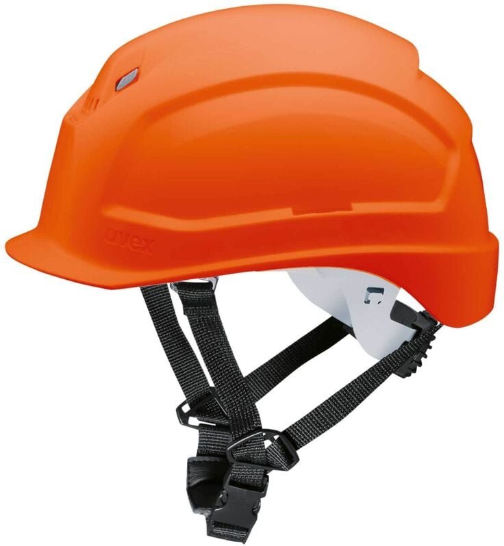 Uvex - Schutzhelm pheos s-kr 9772 kurzer Schirm Drehrad orange