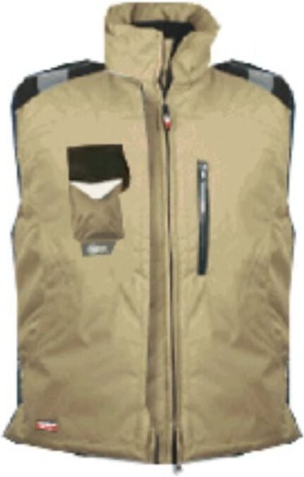 Beige Fleeceweste Kleidung Finstock T64 XXL V013