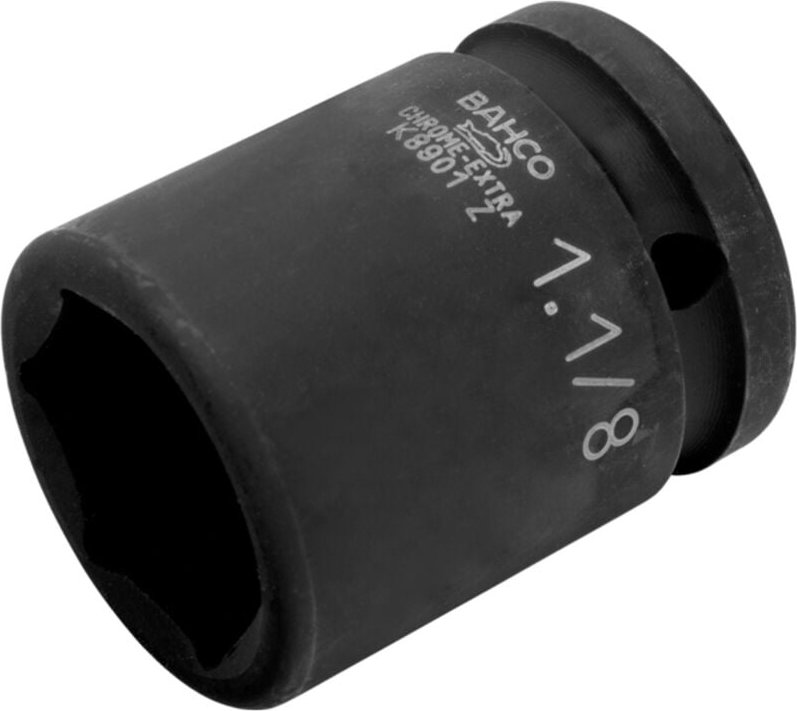 Bahco 3/4 Kraft-Steckschlüssel-Einsatz, Sechskant, 1-15/16, phosphatiert