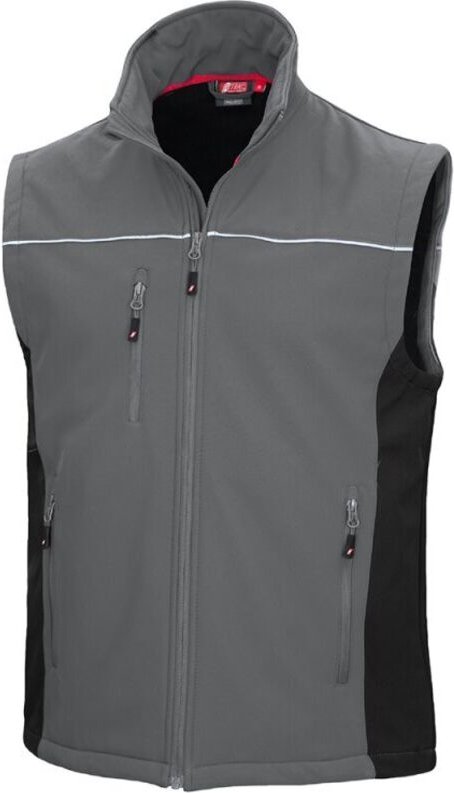 Softshellweste Nitras motion tex light 7162 grau/schwarz Gr. l