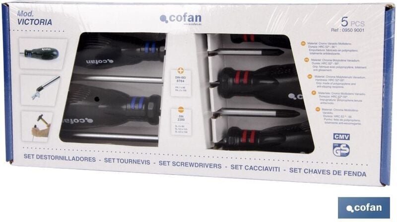 Schraubendreher-Satz 5-tlg