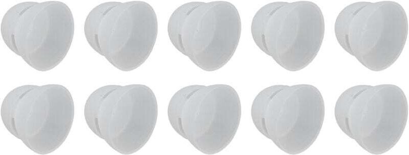 Ulisem12MM großer doppelschichtiger geschlossener Trommelfellkopf, Hörgerätezubehör, weicher doppelschichtiger geschloss...