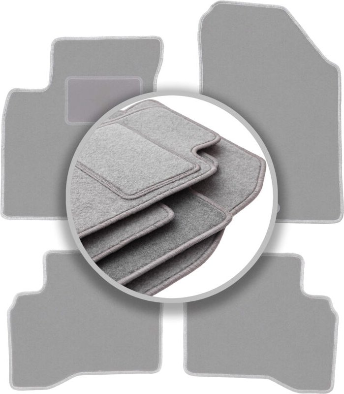 Graue Automatten für: Kia Niro Crossover (2016-)