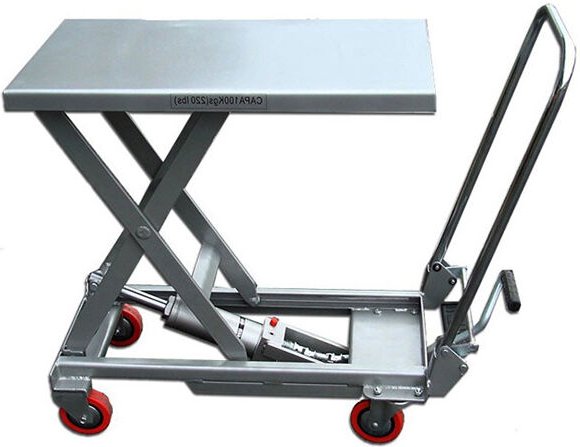 Mechanischer Hubtisch aus Aluminium - BAL100