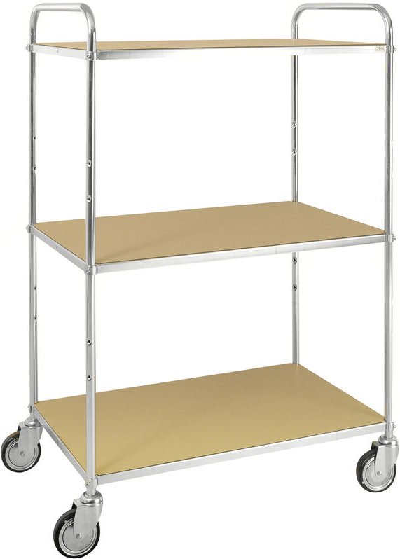 Kongamek ESD-Etagenwagen mit 3 Etagen 900x540mm Ladefläche ohne Bremse