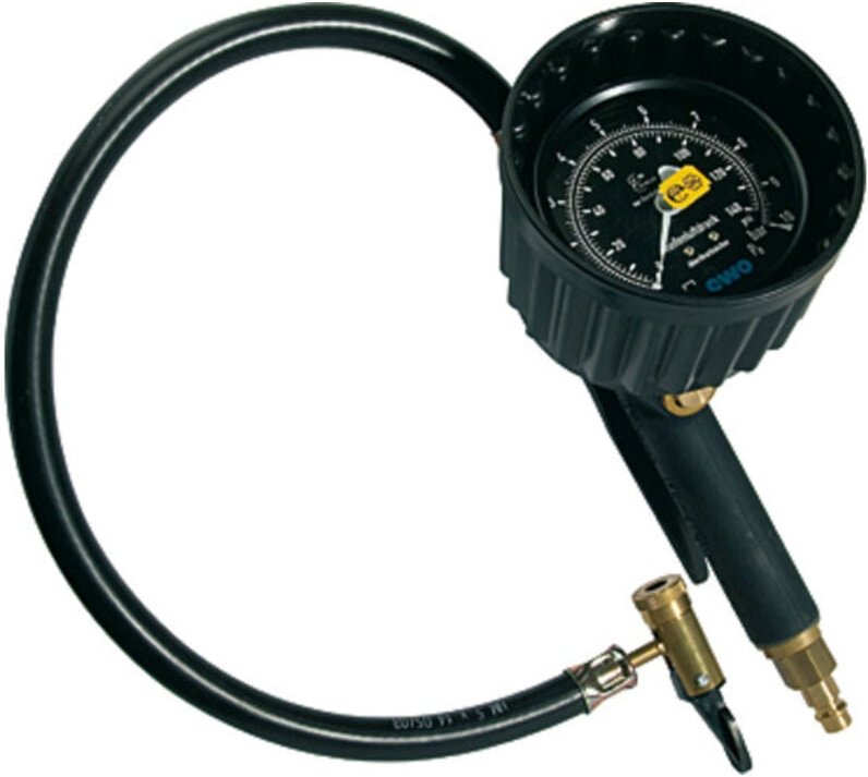 Handreifenfüllmesser, hs, Mano Durchmesser 80 mm, konformitäts., 0-12 bar - Riegler