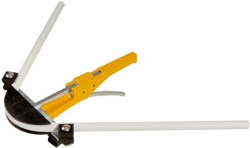 Bügelmaschine für Mehrschichtrohre Ø16 bis 32 – mit Flansch und Gegenform