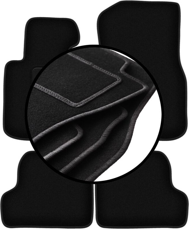Komplettset Veloursmatten für: BMW 4 F32 Gran Coupé (2013-)