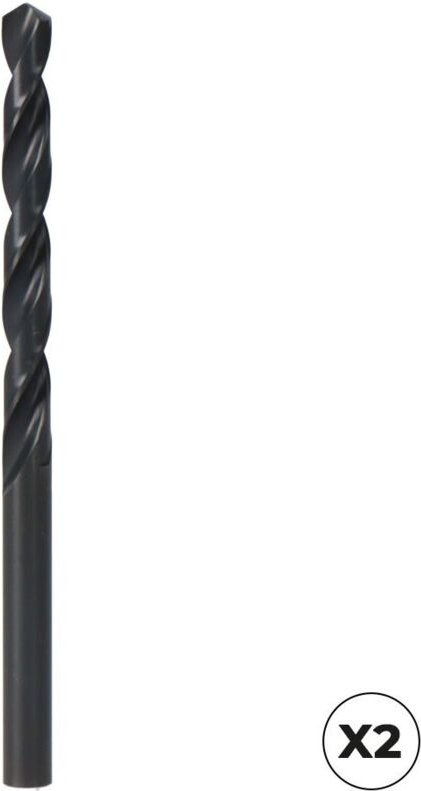 Packung mit 2 kurzen HSS-Zylinderbohrern din 338N 3,50 mm – Izar IZ27408