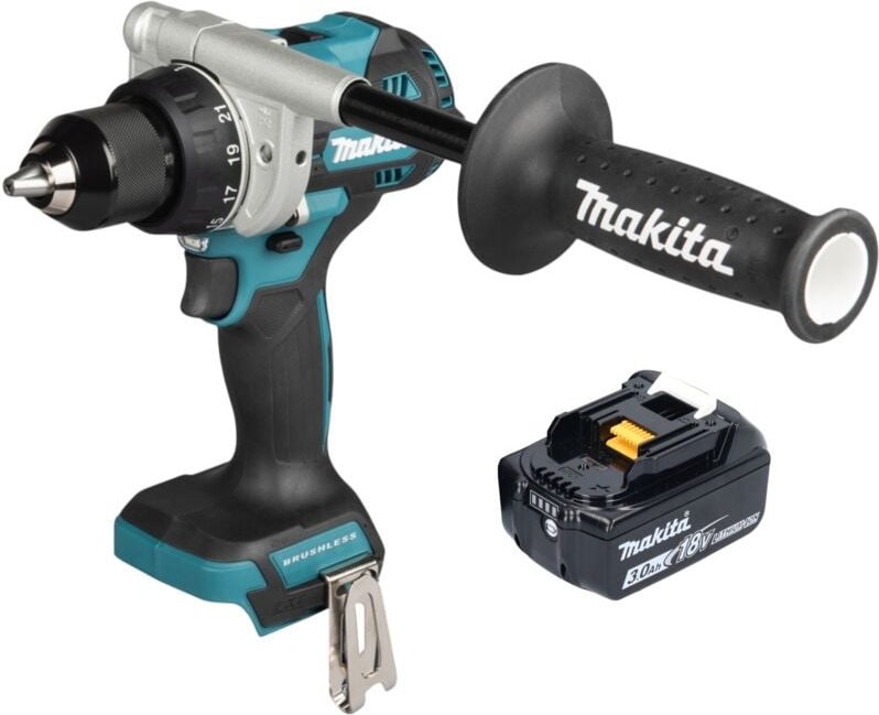 Makita DDF 492 F1 Akku Bohrschrauber 18 V 141 Nm Brushless + 1x Akku 3,0 Ah - ohne Ladegerät