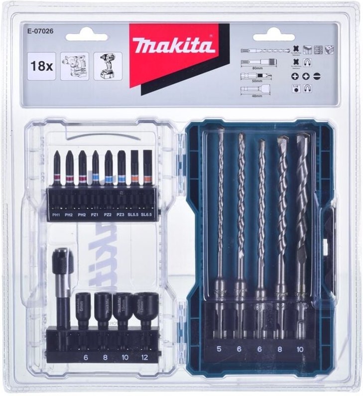 Bohrer-Bit-Set 18-tlg. - Makita