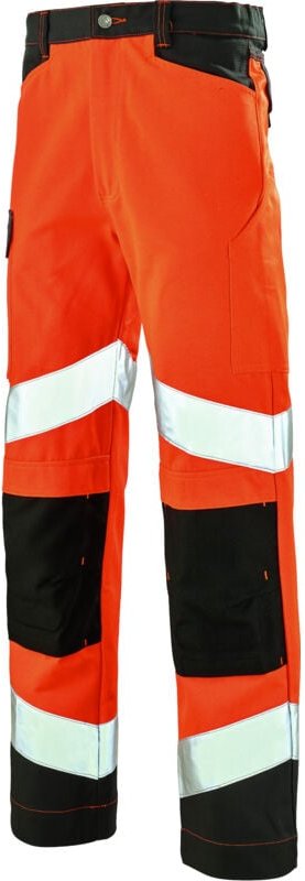 Fluo-Tech-Hose Orange Fluo/grau Charcoal Xl - Fr(52-54)