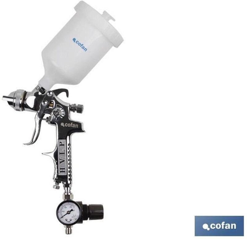 Hvlp-Lackierpistole + Regler