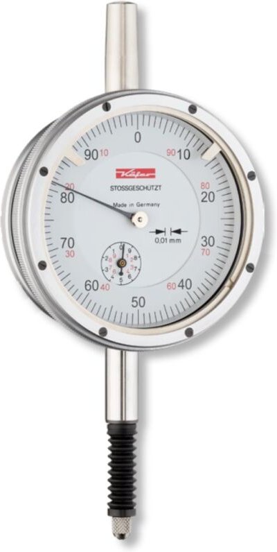 Ultra Präzision - Messuhren din 878 mit Stoßschutz 1/0,002 mm Ø44,5 mm IP67