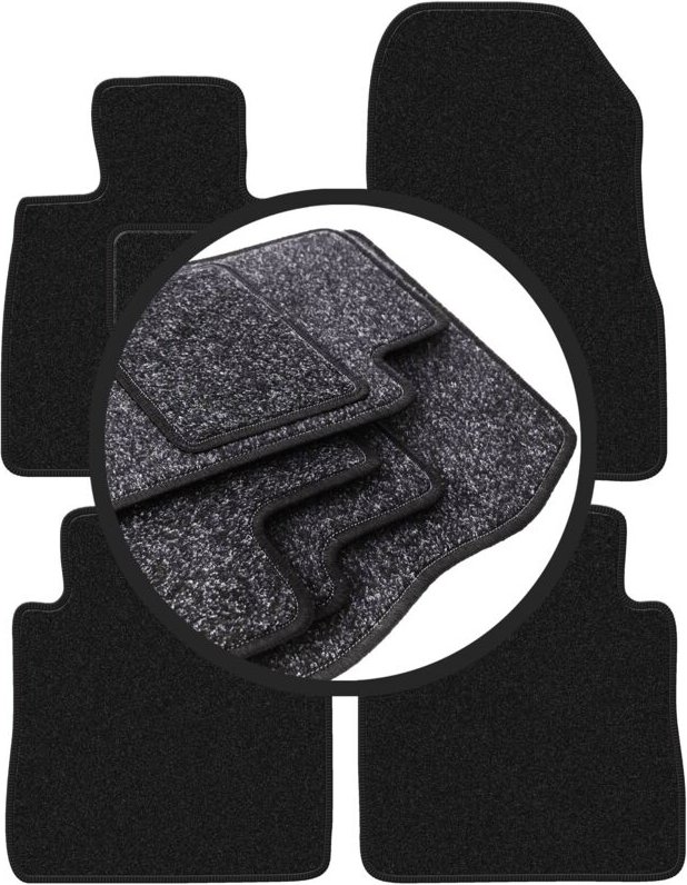 ANTHRA Auto-Fußmatten für: Nissan Note II Fließheck (2012-)