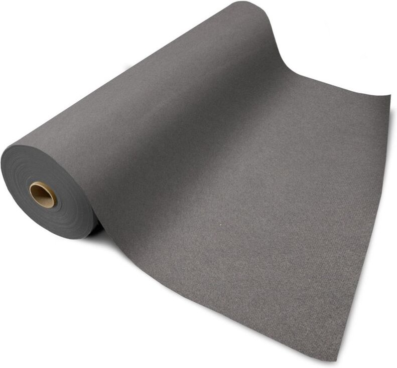 Messeteppich auf Maß Sintra Grau 0906 100 x 300 cm