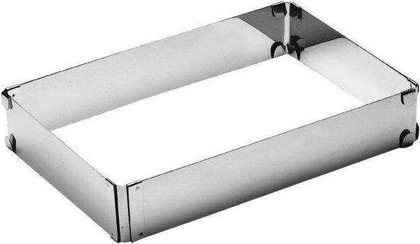 APS Backrahmen 18/10 NC, ausziehbar von 280 mm bis 520 mm, Höhe: 50 mm