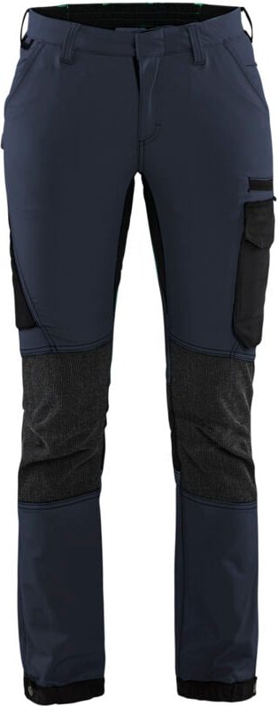 Arbeits-Hosen Wartung Stretch 4D Damen 7122 - Dunkelblau/Schwarz M - FR(40) - SE(C38) - Kurz