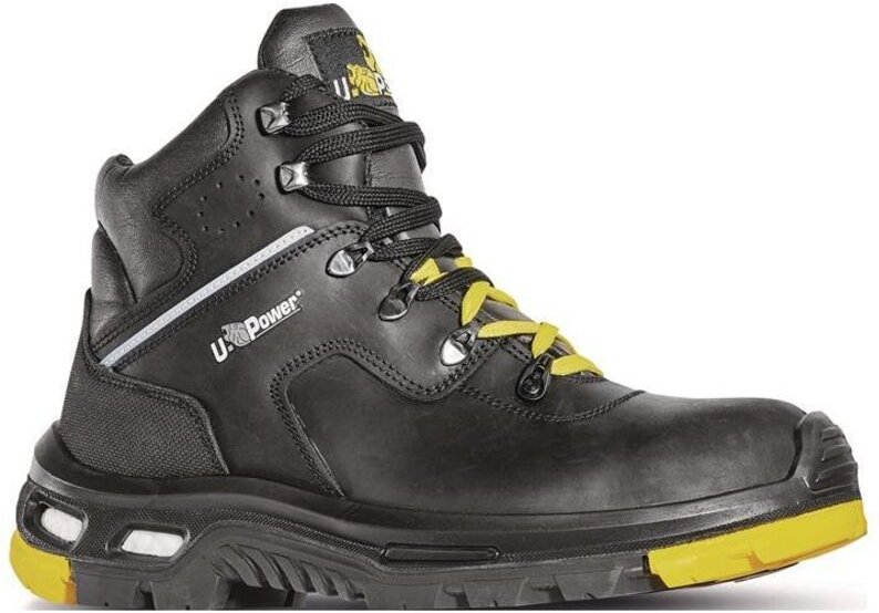 Hochsichere Sicherheitsschuhe RONAN S3 HI CI HRO SRC - Schwarz/Gelb 40