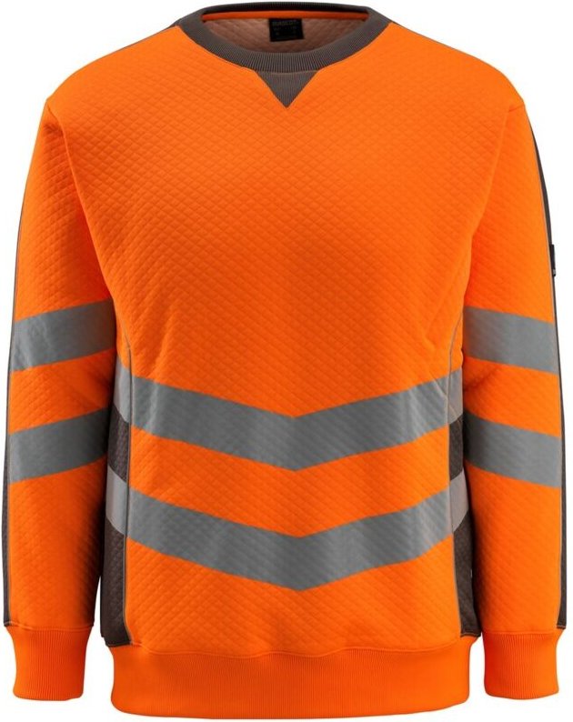 Mascot Warnsweatshirt SAFE SUPREME Wigton Gr. 2XL hi-vis orange/dunkelanthrazit