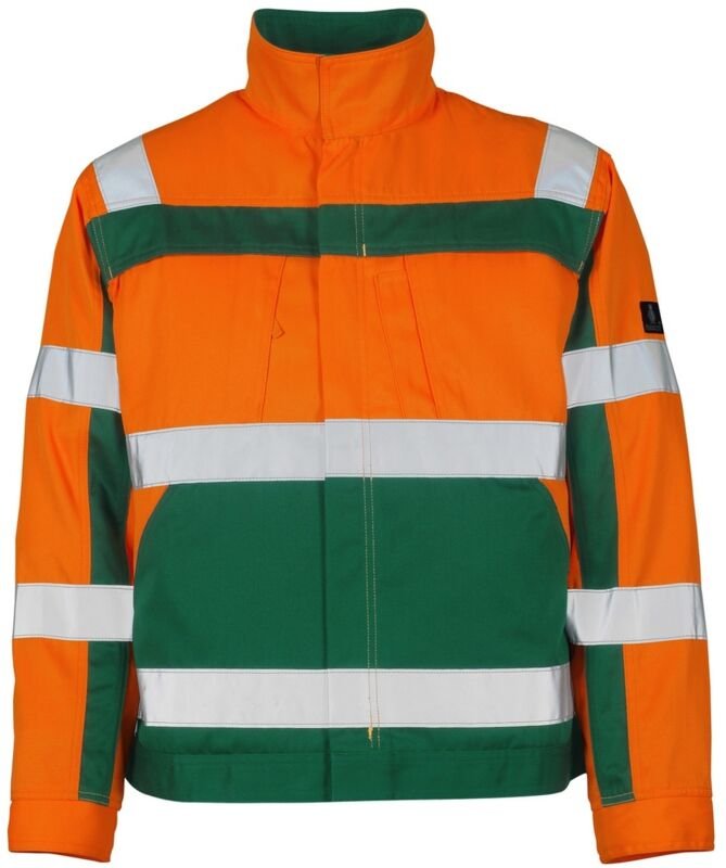 Thumbnail - Mascot SAFE COMPETE Warnschutzjacke Cameta Gr. M orange/grün