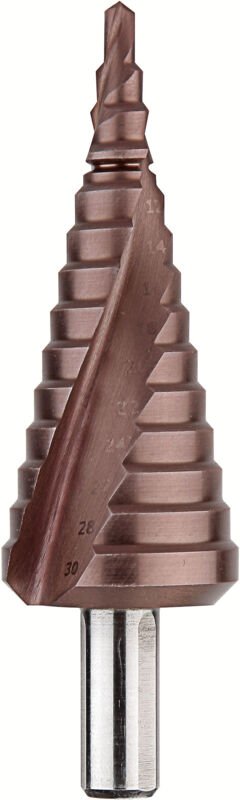 Thumbnail - Gestufter Metallbohrer Colbalt TIALN Bohrung von Ø4 bis 30 mm - 502B