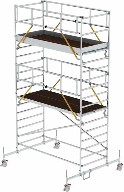 MUNK Rollgerüst SG mit Doppelplattform 1,35x3,00m Plattform 6,66m AH