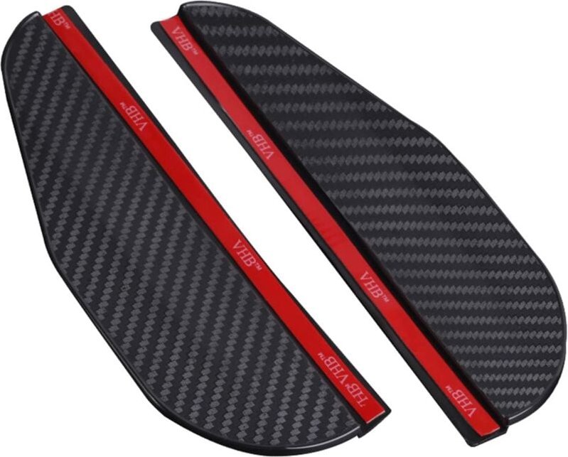 Ersandy - Stück Regenschutz für Auto-Rückspiegel, Sonnenschutz für Rückspiegel, universeller Regenschutz für Auto-Rücksp...