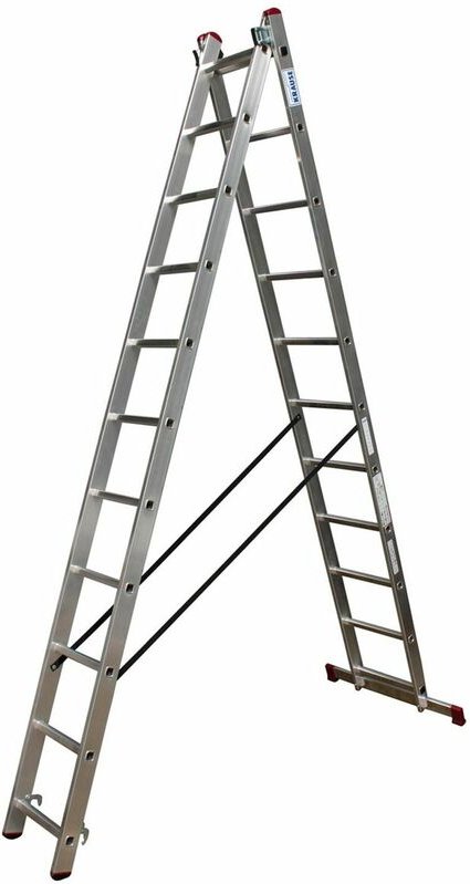 Corda Aluleiter 5,3m 2x11 Multifunktionsleiter Vielzweckleiter Mehrzweck - Krause