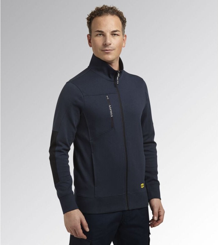 Thumbnail - Leichte, zipbare Arbeitsschutzjacke LITEWORK – Marineblau XL