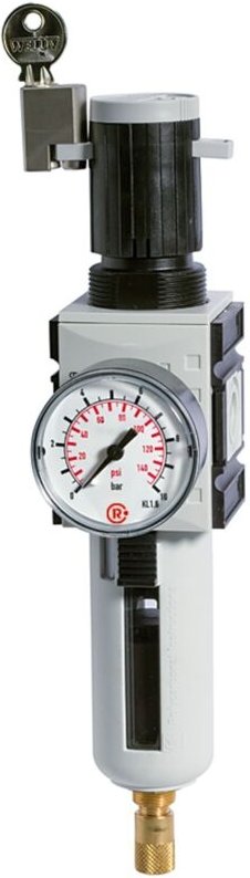 Filterregler »futura«, pc, sk, Mano, bg 4, g 1, 0,5-10 bar, va - Riegler