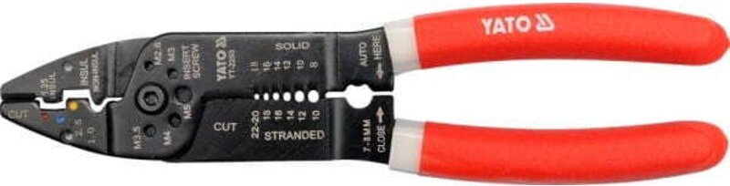 YATO Abisolierzange 215 mm 0,64–2,6 mm 2293