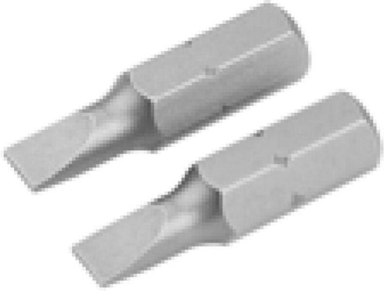 Satz 2stk S2 Einsatze Schnitt Sl0,6x4,5x25mm Tolsen