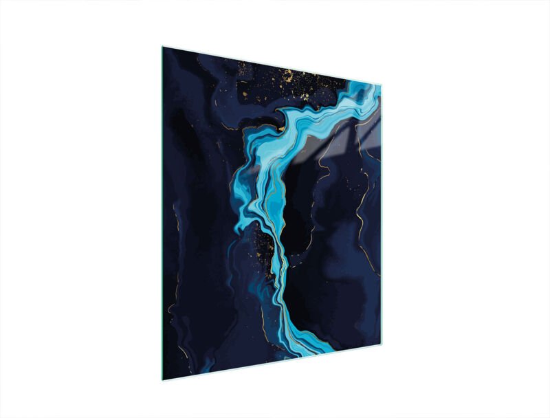 Glasschneidebrett 45x52 Marmor