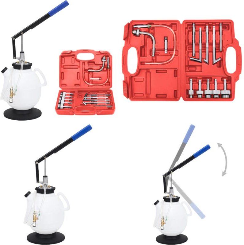 Manueller Öleinfüller für Automatikgetriebe + Werkzeuge 7,5 L - Getriebeöl Einfüller - Automatikgetriebeöleinfüller - Öl...