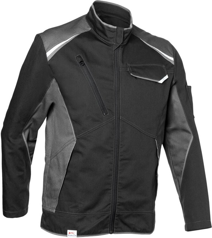 Kübler Jacke ICONIQ 1140 schwarz/anthrazit Gr. S