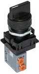 Thumbnail - 3/2-Miniventil, manuell, Drehknopf, nc, bistabil, M5 seitlich - Riegler