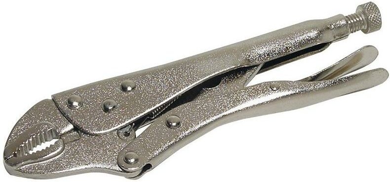 Gripzange 220 mm, gebogen