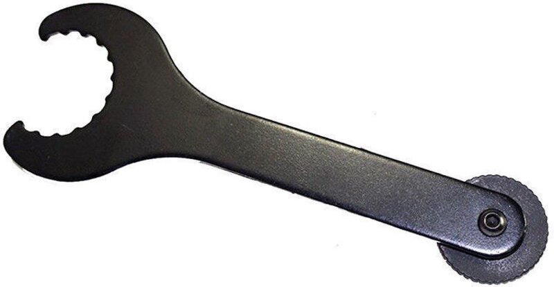 Ahlsen - Integriertes Fahrrad-Tretlagerschlüssel-Werkzeug, Dead Gear MTB-Schraubenschlüssel-Reparatur, Werkzeug zum Entf...