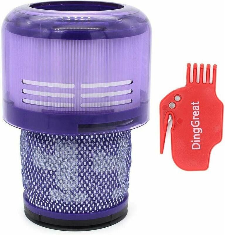 Waschbare Filtereinheit für Dyson V15 SV22 V11 SV14 Cyclone Animal Absolute Total Clean Staubsauger, ersetzt DY-970013-0...