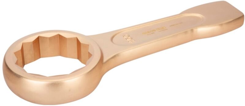 KS Tools Bahco Funkenfreier 32-mm-Schlag-Ringschlüssel aus Kupferberyllium, 185 mm