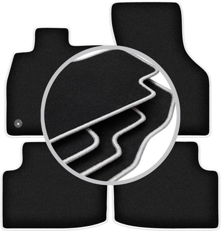 CARLUX-SILVER Automatten für: Cupra Formentor SUV (2020-)