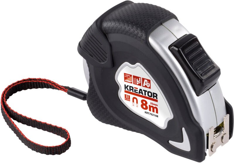 Magnetisches Aluminium-Maßband Kreator 8m