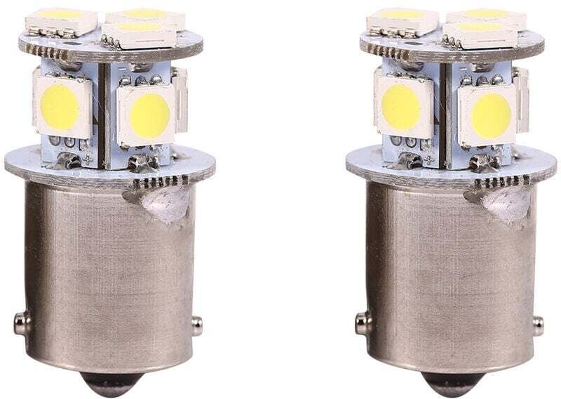 Odipie - 2pcs White BA15S R5W 1156 5050 8SMD led Car Brake Lights BulbsVehicle Parts & Accessories, Car Parts, External ...