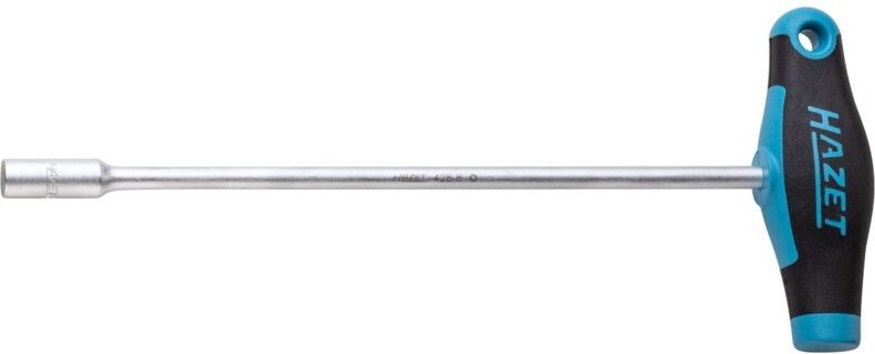 Steckschlüssel mit T-Griff 428-8 Außen-Sechskant Profil 8 8 - Hazet