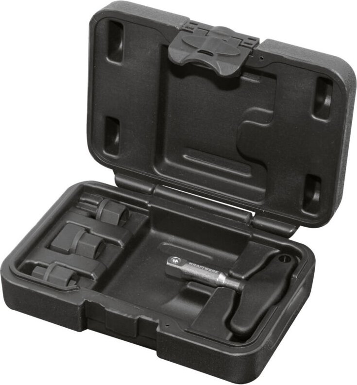 Werkzeugsatz für Kunststoff Ölablaßschrauben 4-tlg..